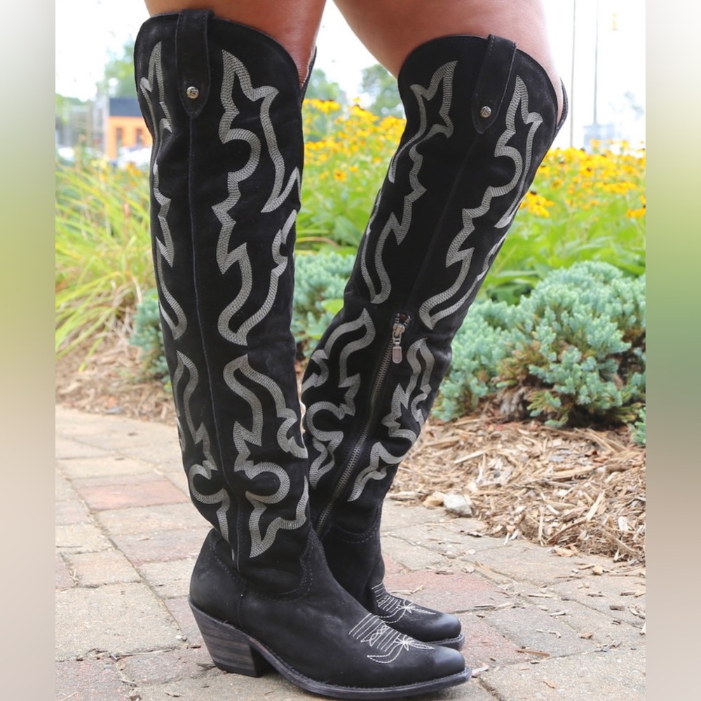 Liberty Black Allyssa OTK Boots